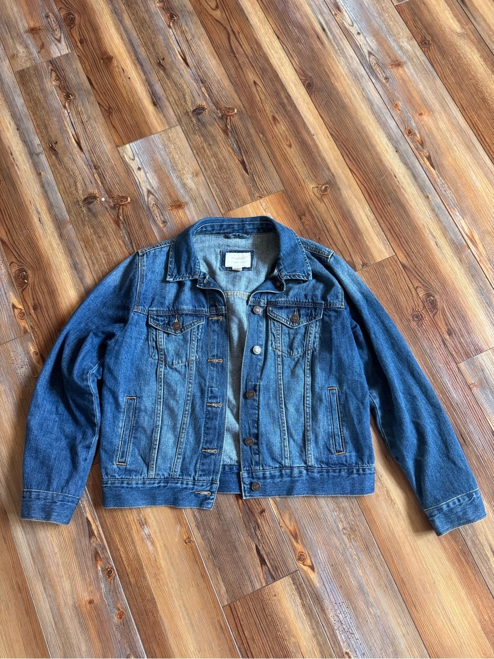 Forever 21 - Large - Classic Blue Denim Jacket